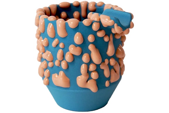 Houseplant Gloopy Ashtray By Seth Rogen Blue/Orange