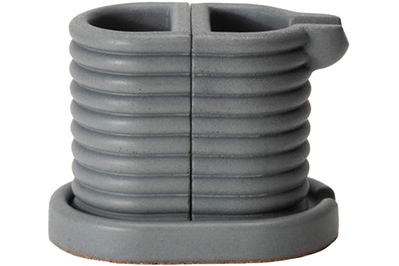 Houseplant x Studio Cofield Concrete Three-Piece Ashtray Charcoal