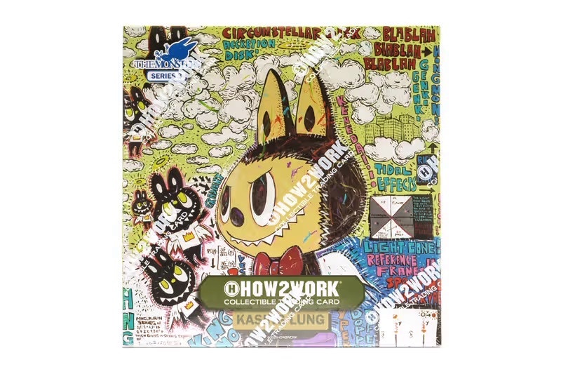 How2work The Monsters Labubu Series 3 Collectible Trading Card Box