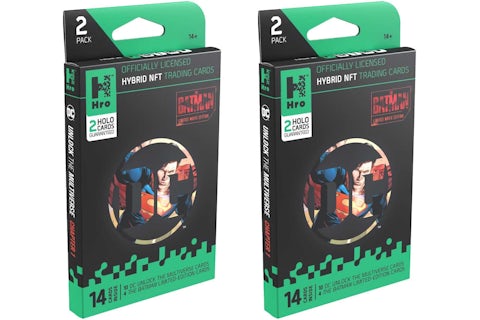 Hro Hybrid Trading Cards DC Unlock The Multiverse Chapter 1: The Batman 2-Pack Booster Box (14 Cards) 2x Lot - US Hro Hybrid Trading Cards DC Unlock The Multiverse Chapter 1: The Batman 2-Pack Booster Box (14 Cards) 2x Lot - US