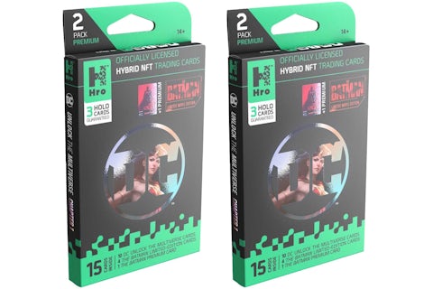 Hro Hybrid Trading Cards DC Unlock The Multiverse Chapter 1: The Batman 2- Pack Premium Booster Box (15 Cards) 2x Lot - US Hro Hybrid Trading Cards DC Unlock The Multiverse Chapter 1: The Batman 2- Pack Premium Booster Box (15 Cards) 2x Lot - US