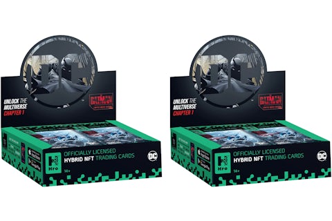 Hro Hybrid Trading Cards DC Unlock The Multiverse Chapter 1: The Batman Mega Booster Box 2x Lot - US Hro Hybrid Trading Cards DC Unlock The Multiverse Chapter 1: The Batman Mega Booster Box 2x Lot - US