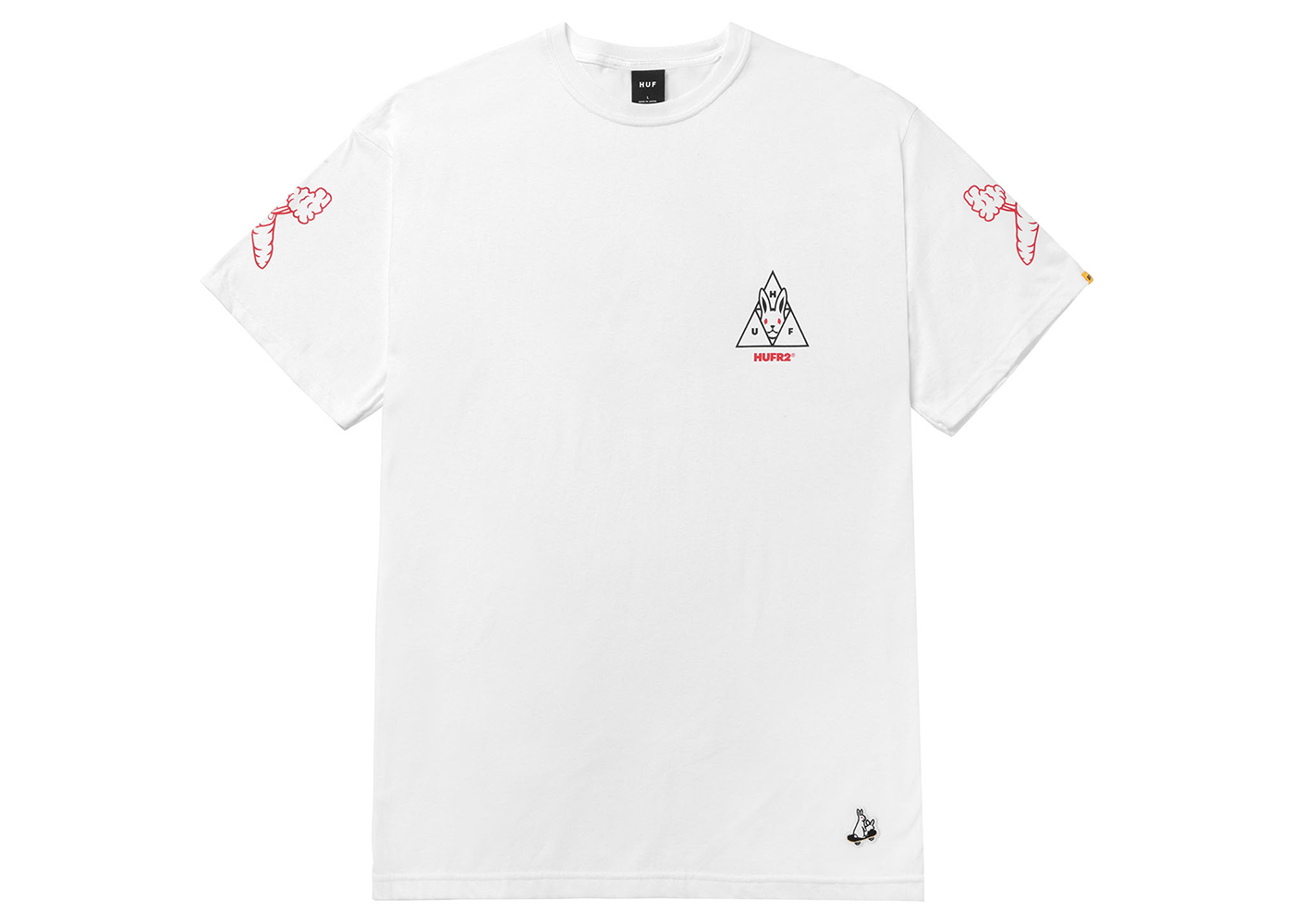 HUF x FR2 T-Shirt White Men's - SS23 - US