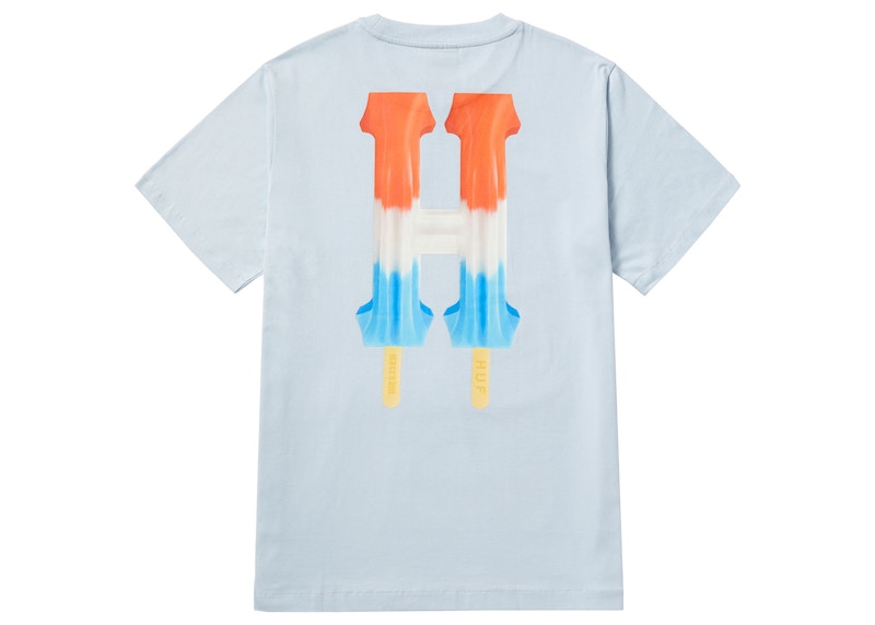 HUF x Ice Cream Spacepop Tee Light Blue