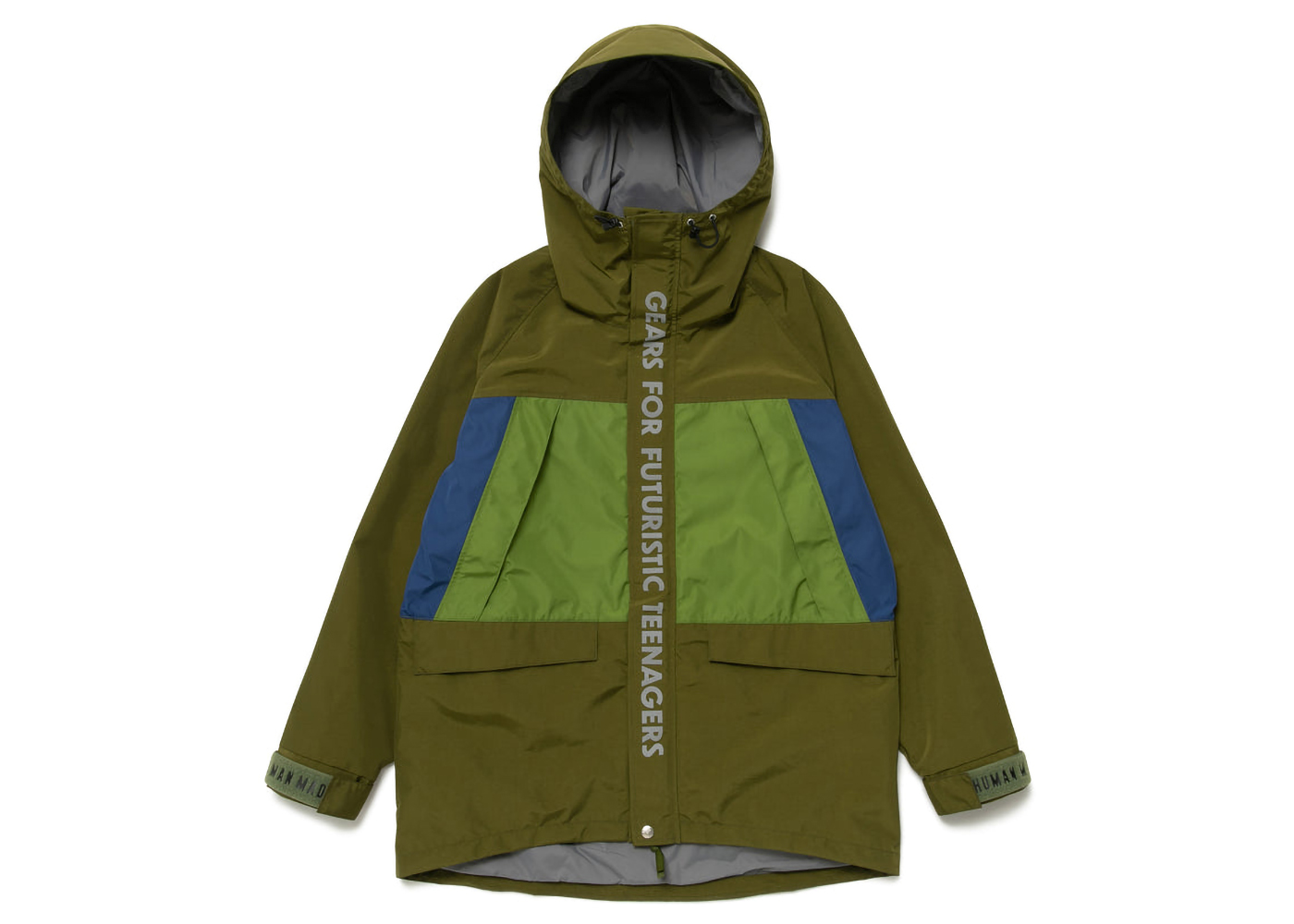 Human Made 3 Layer Shell Jacket Olive Drab - SS23 Men's - US