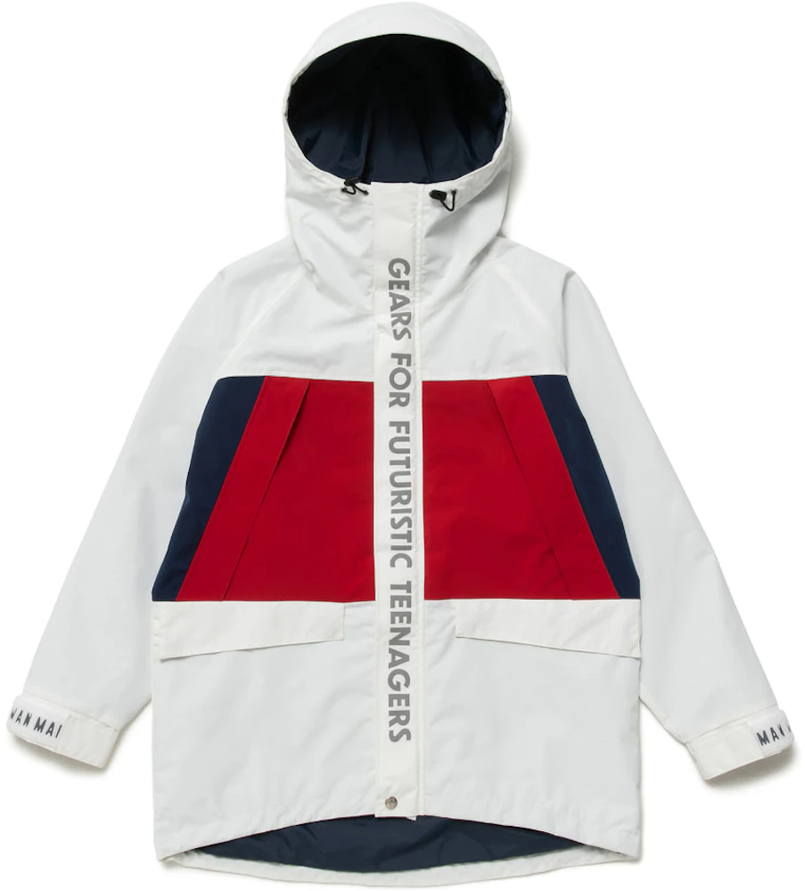 Human Made 3 Layer Shell Jacket White Men's - SS23 - US