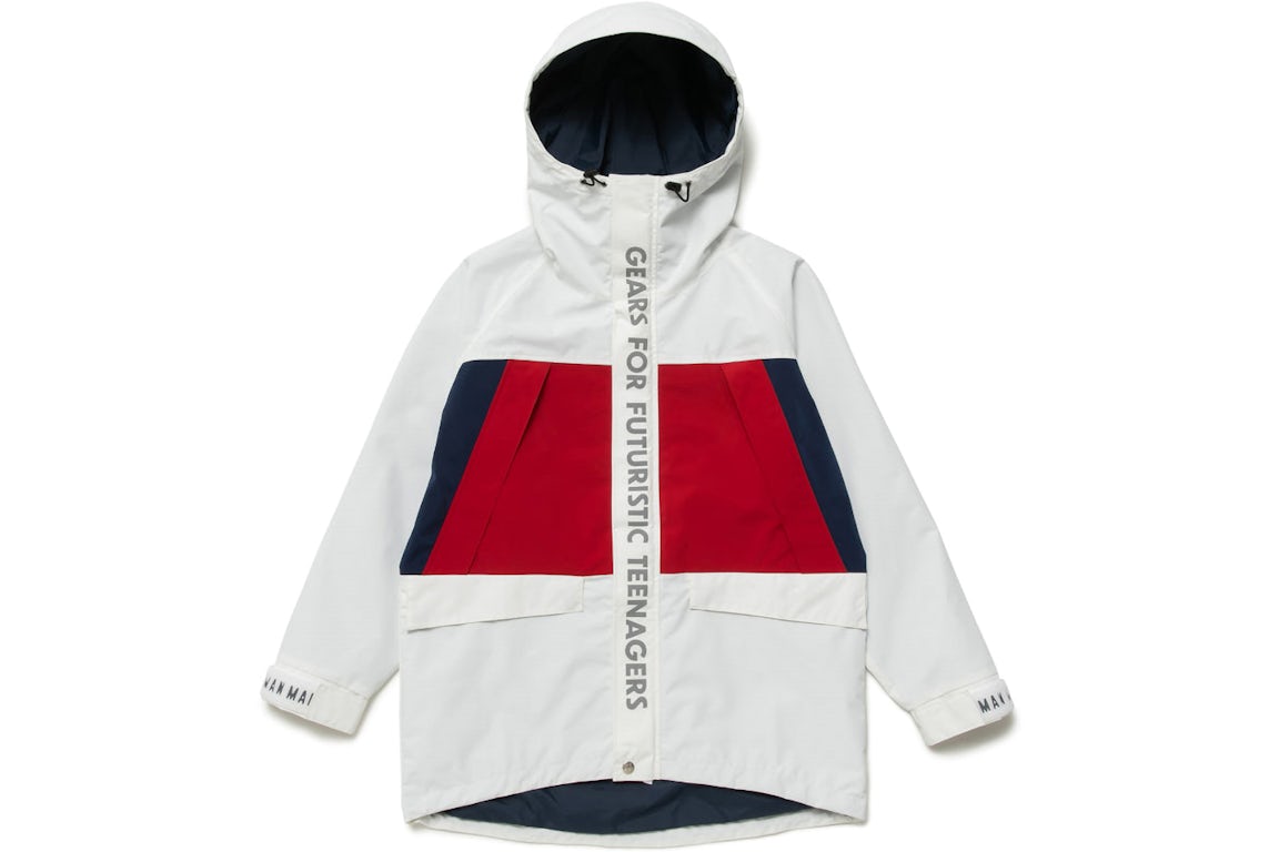 Human Made 3 Layer Shell Jacket White 男士 - SS23 - TW