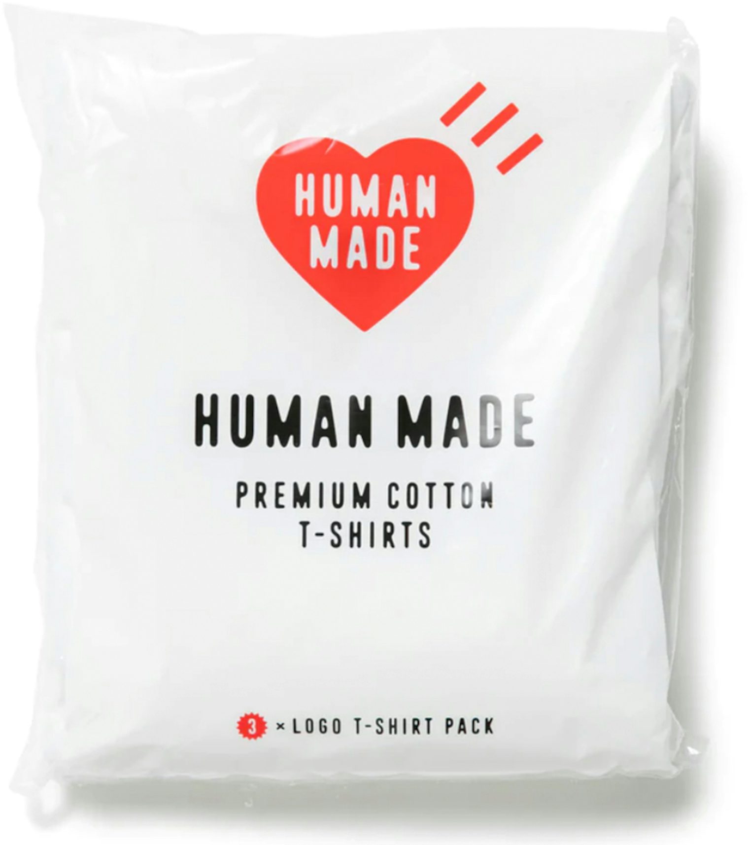 Human Made Heart Pile T-shirt in Black for Men