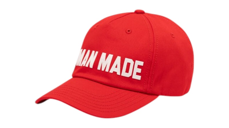 Human Made 5 Panel Twill Cap (SS26) Red