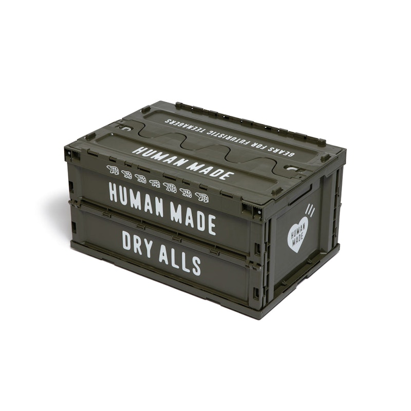 超歓迎特価HUMAN MADE CONTAINER 74L GREEN コンテナ ケース・ボックス・コンテナ