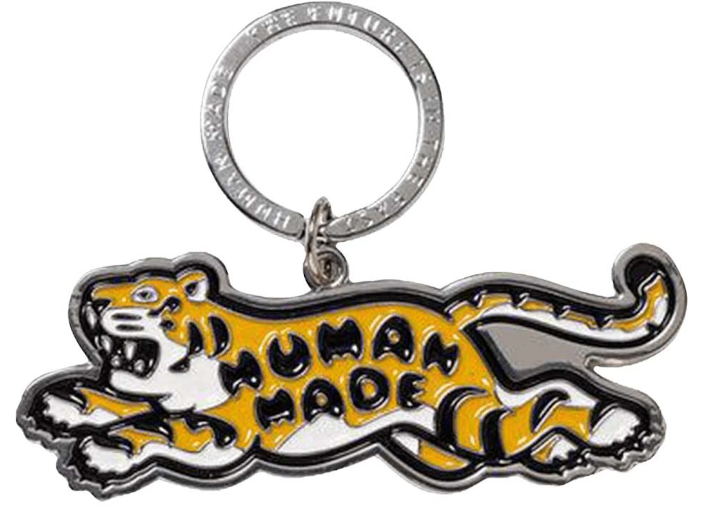 Human Made Animal #1 Tiger Keychain Silver SS24 US