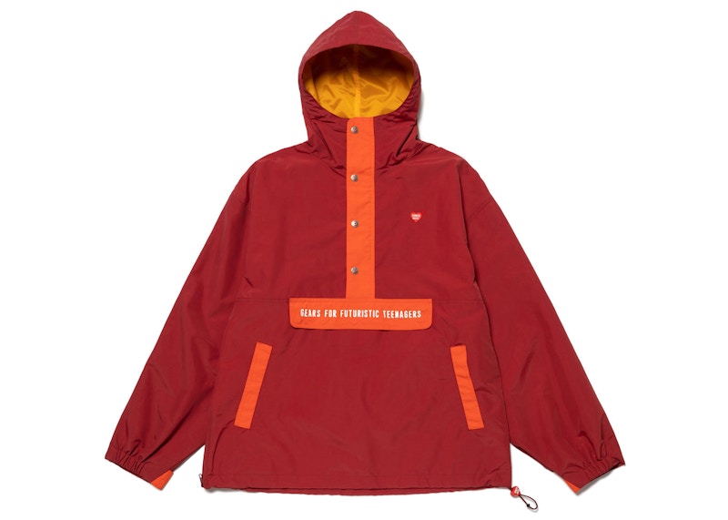 Human Made Anorak Parka Burgundy - SS23 Men's - US