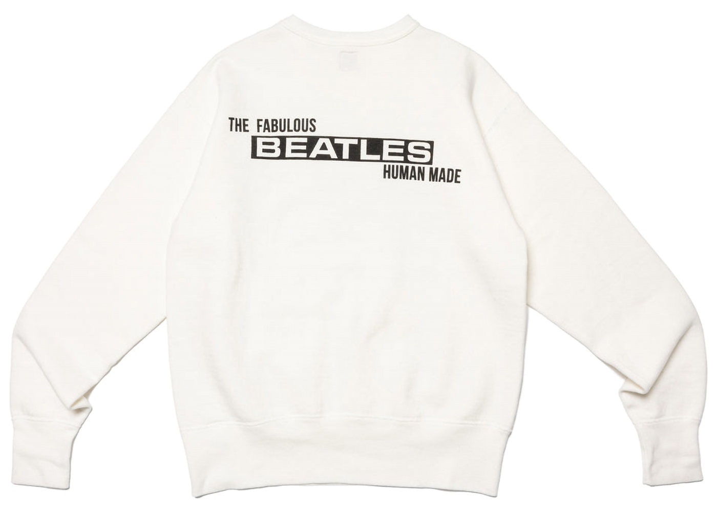 Human Made Beatles Tsuuriami Sweatshirt White Men's - SS23 - US