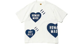 Human Made Big Heart T-Shirt White Navy