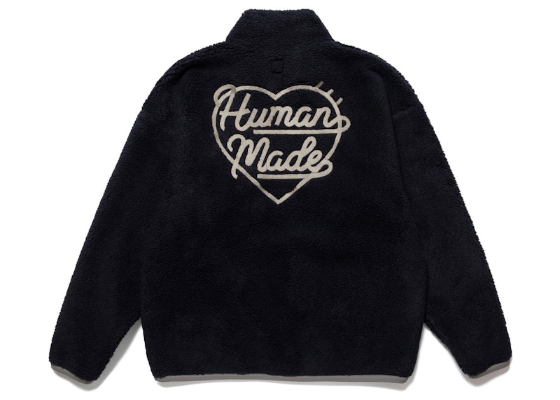 Human Made Boa Fleece Pullover Navy