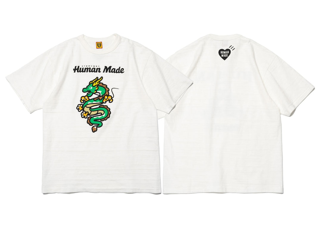 Pre-owned Human Made China Store Exclusive Dragon T-shirt White