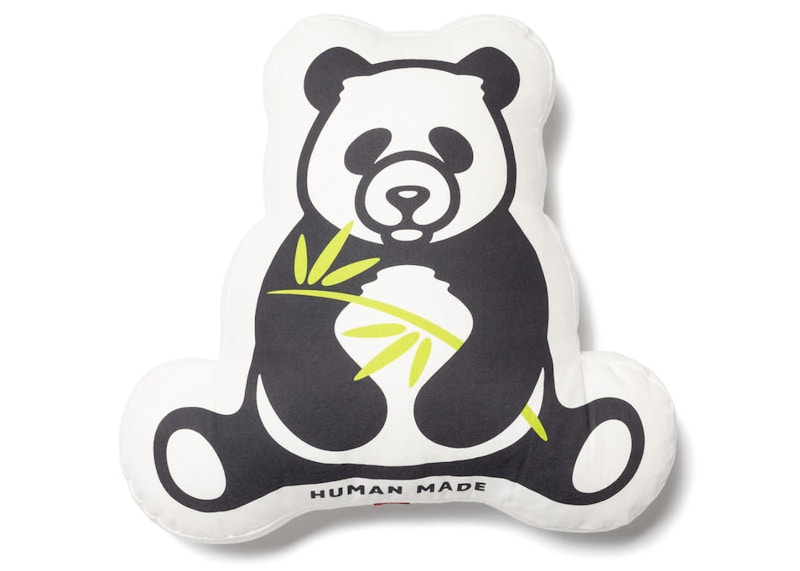 Human Made China Store Exclusive Panda Cushion White Black - SS23 - US