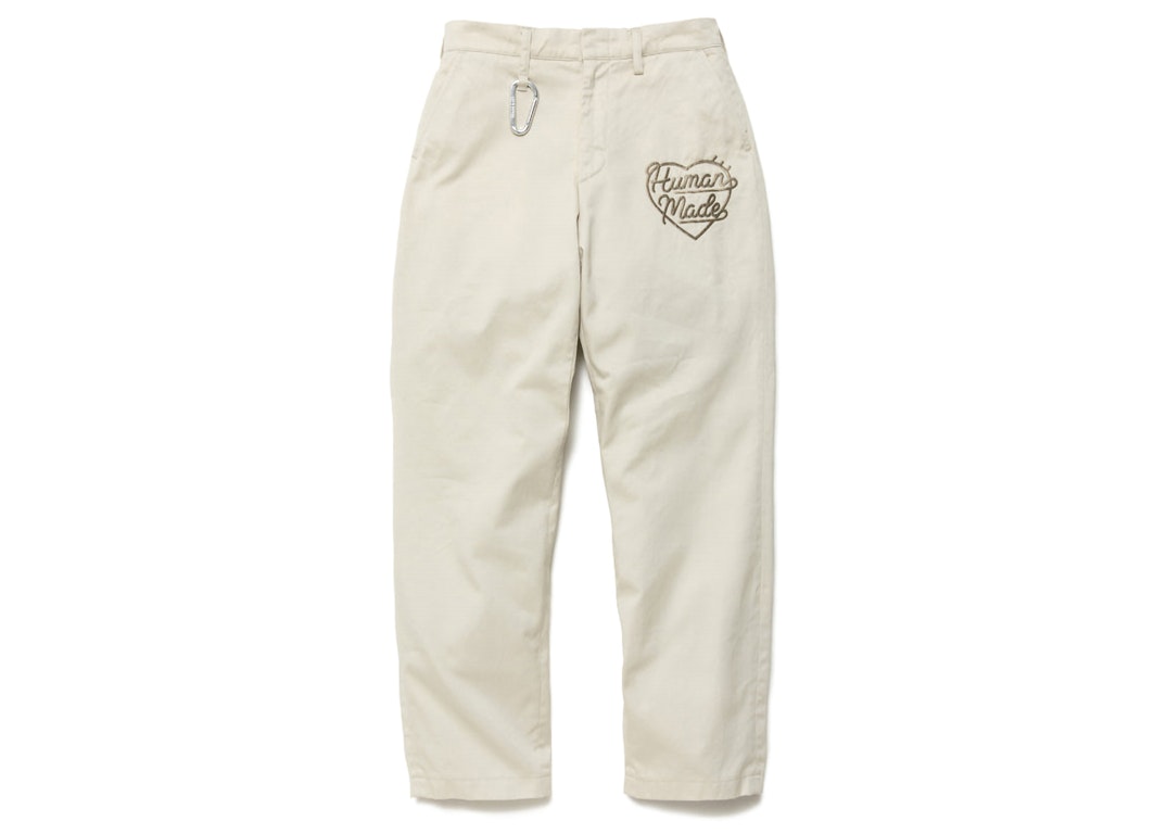 Pre-owned Human Made Chino Pants White