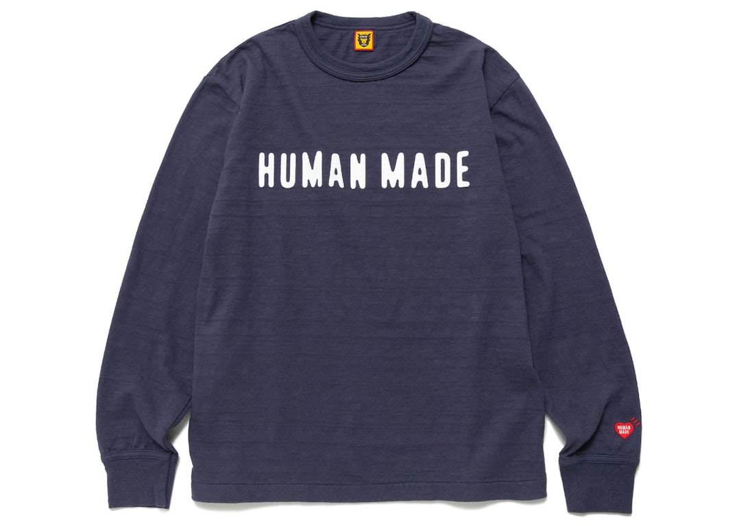Pre-owned Human Made Classic L/s T-shirt Navy