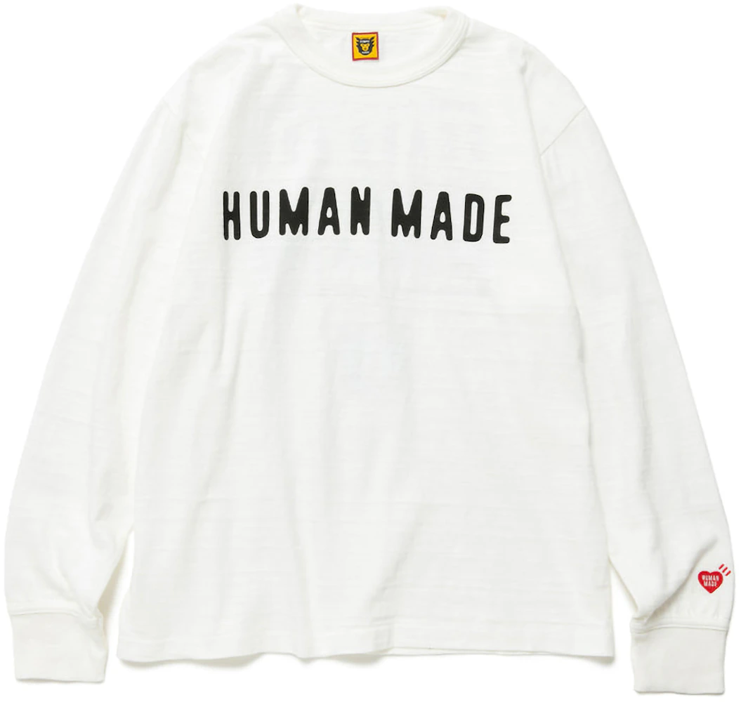 Human Made Classic L/S T-Shirt White Men's - FW22 - US