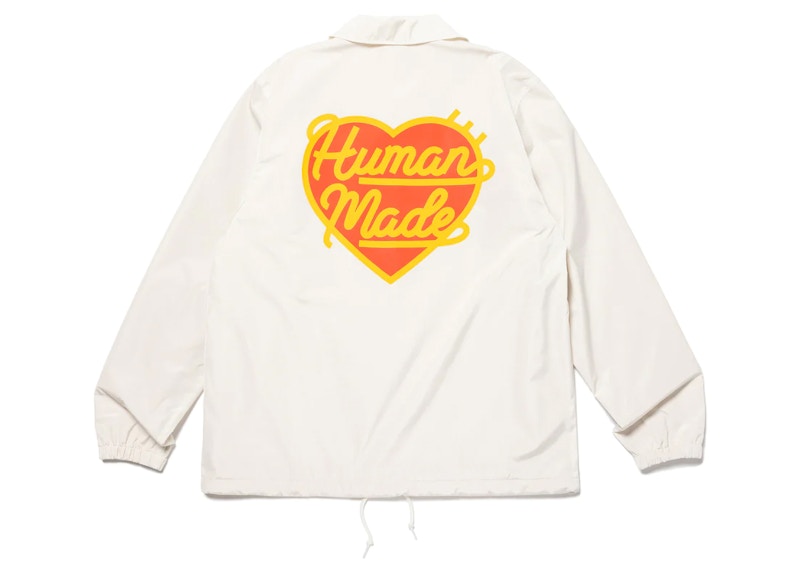 HUMAN MADE COACH JACKET White-