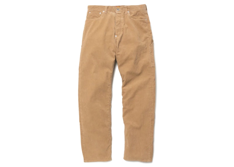 Human Made Corduroy Pants Beige - FW22 Men's - US