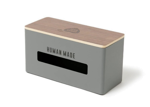 Human Made Double Side Tissue Case Grey - SS22 - US