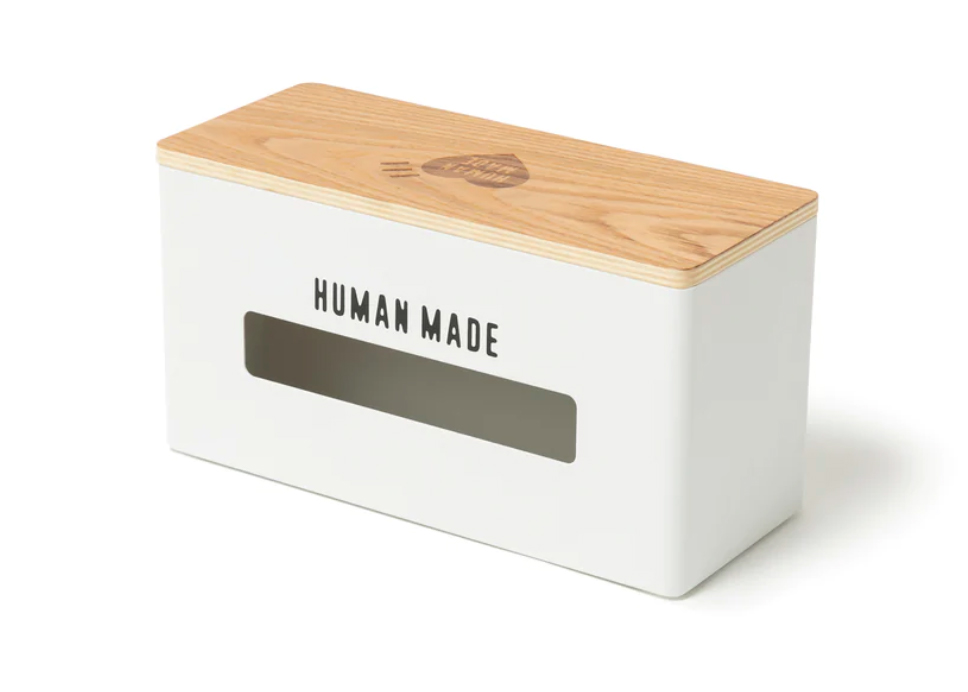 Human Made Double Side Tissue Case White - FW22 - GB