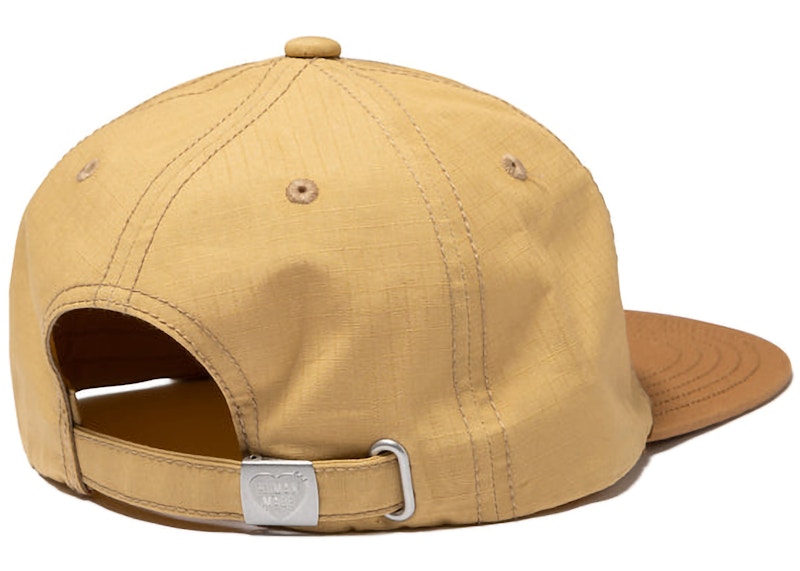 Human Made Dry Alls 5 Panel Rip Stop Cap Beige - SS23 - US