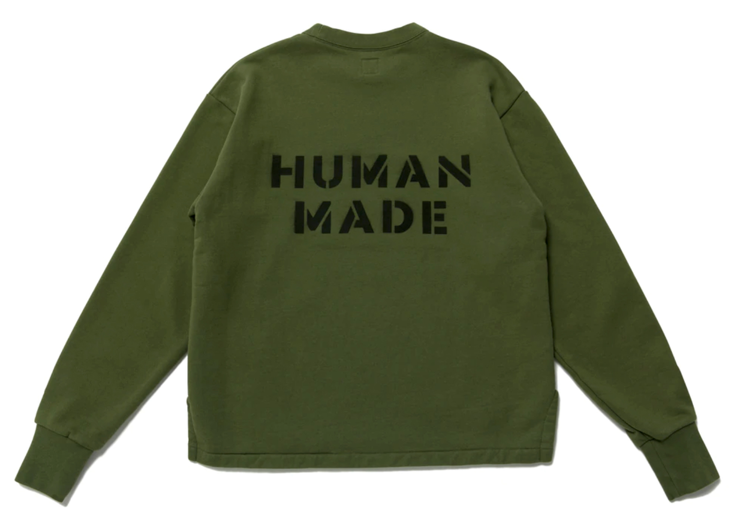 ABATHINGAPEHUMAN MADE Dry Alls Military Sweatshirt