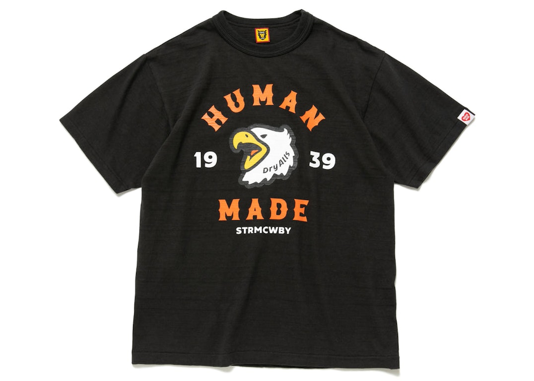Pre-owned Human Made Eagle Graphic #07 T-shirt Black