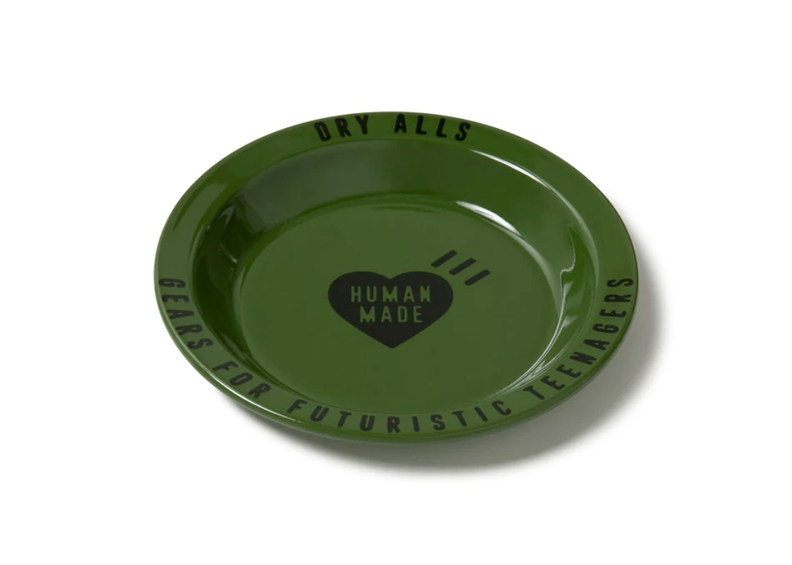 Human Made Enamel Plate Olive Drab - SS22 - TW