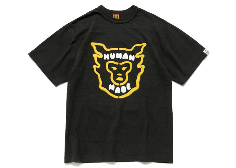 Human Made Face Logo 2309 T-Shirt Black Men's - SS22 - US