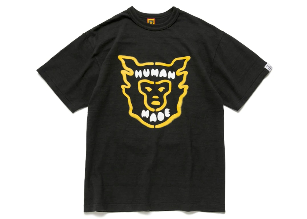Pre-owned Human Made Face Logo 2309 T-shirt Black