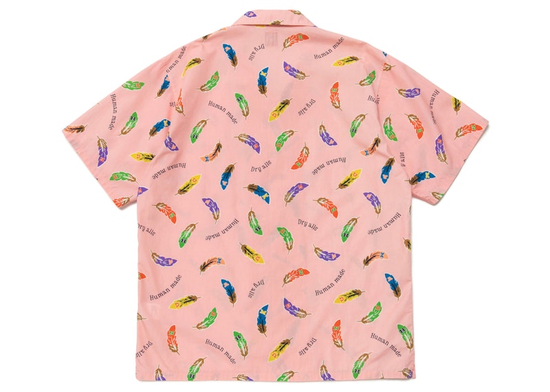 Human Made Feather Aloha Shirt Pink 男士- SS23 - TW