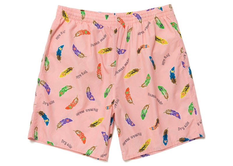 Human Made Feather Shorts Pink Men's SS23 US