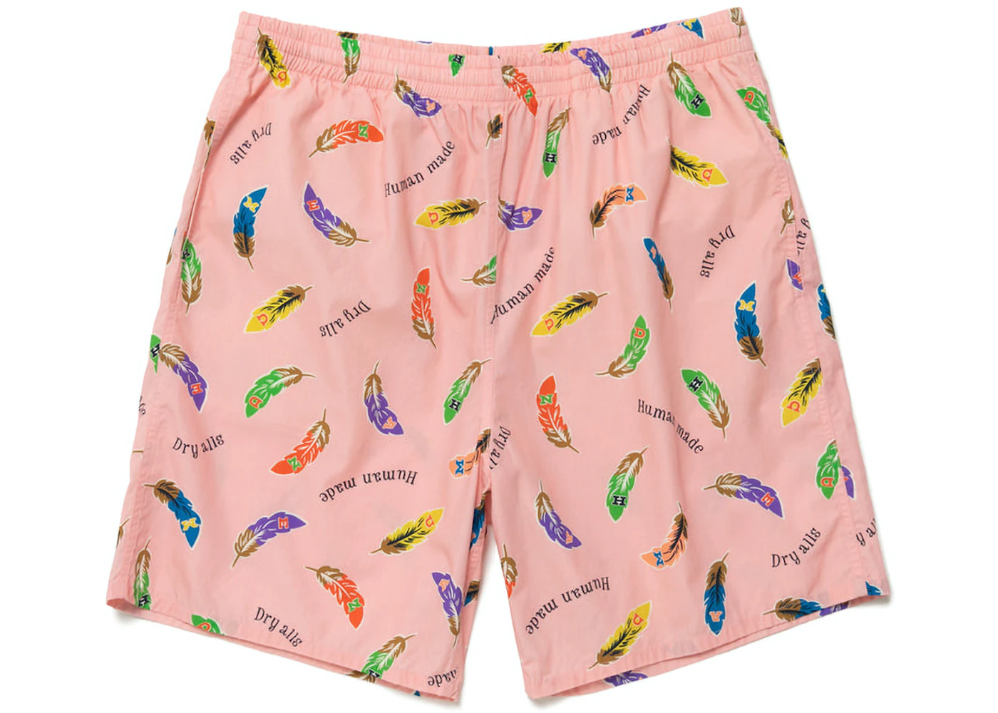 Human Made Feather Shorts Pink Men's - SS23 - US