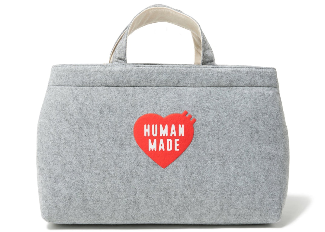 Pre-owned Human Made Felt Large Tote Bag Grey