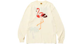 Human Made Flamingo Knit Sweater White