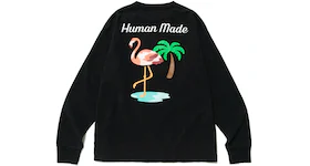 Human Made Flamingo L/S T-Shirt Black