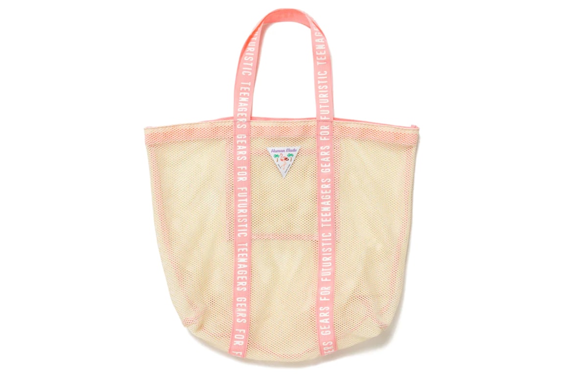 Pre-owned Human Made Flamingo Tote Bag White