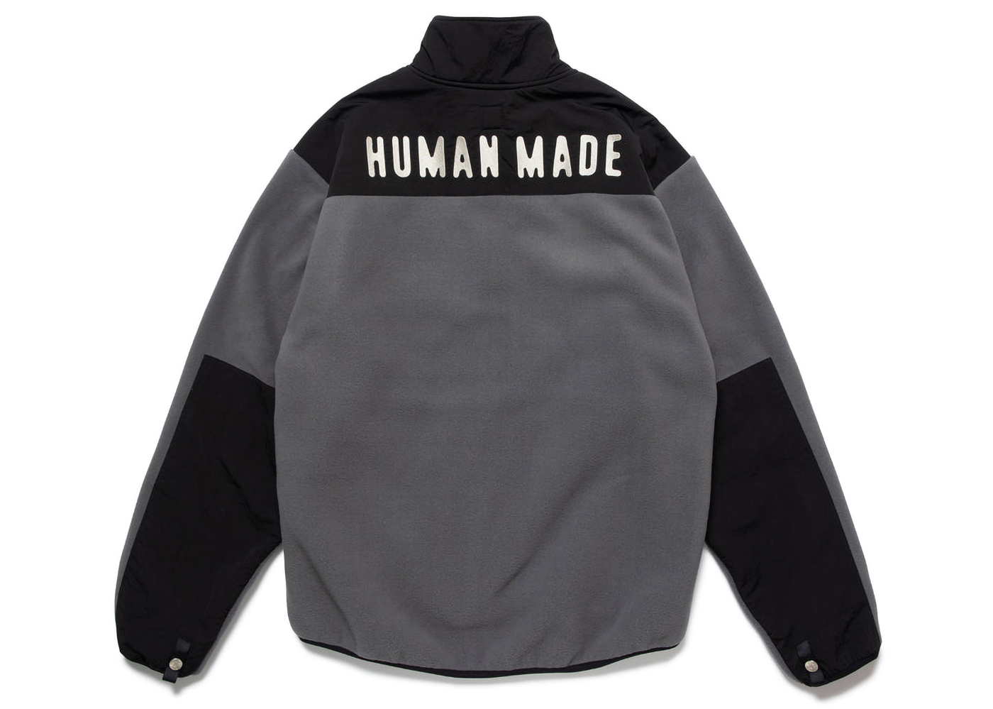 Human Made Fleece Half-Zip Pullover Grey