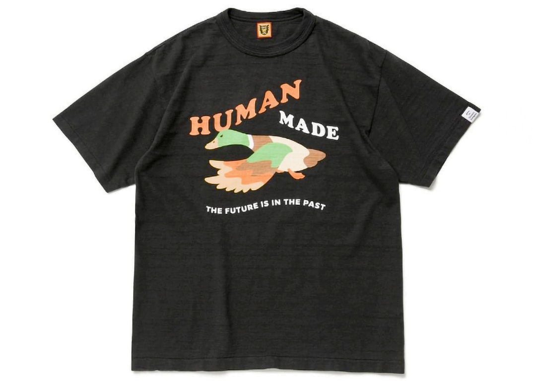 Pre-owned Human Made Flying Duck T-shirt Black