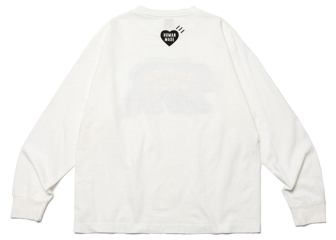 Human Made Graphic #1 L/S T-shirt White Men's - SS23 - US