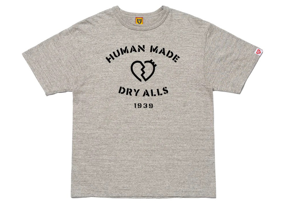 Human Made Graphic #11 T-shirt Gray Men's - SS23 - US