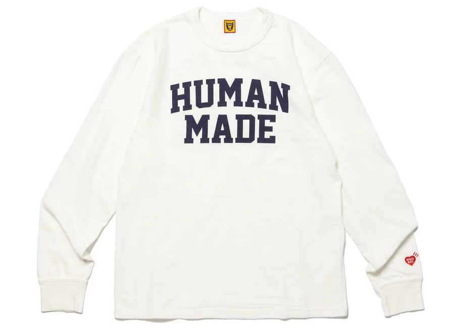 Human Made Graphic #7 L/S T-shirt White メンズ - FW23 - JP