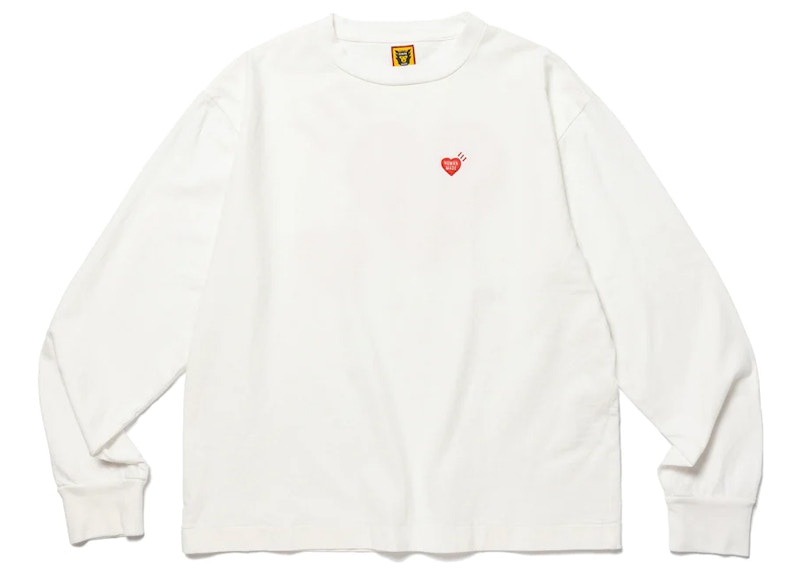 Human Made Graphic L/S #6 T-shirt White Men's - FW23 - US