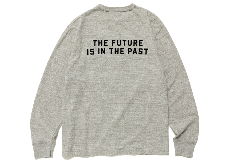 Human Made Graphic L/S T-Shirt Grey Men's - SS23 - US