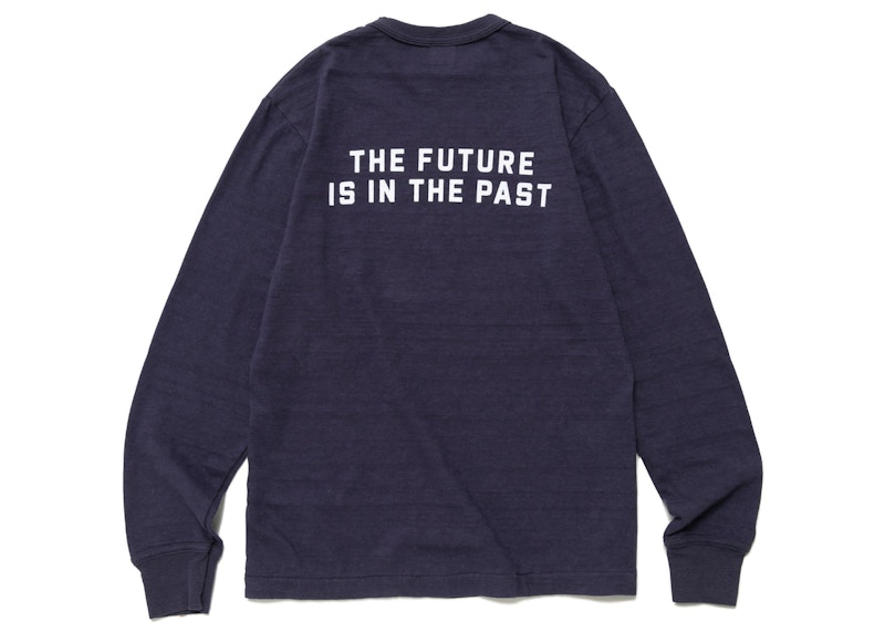 Human Made Graphic L/S T-Shirt Navy Men's - SS23 - US