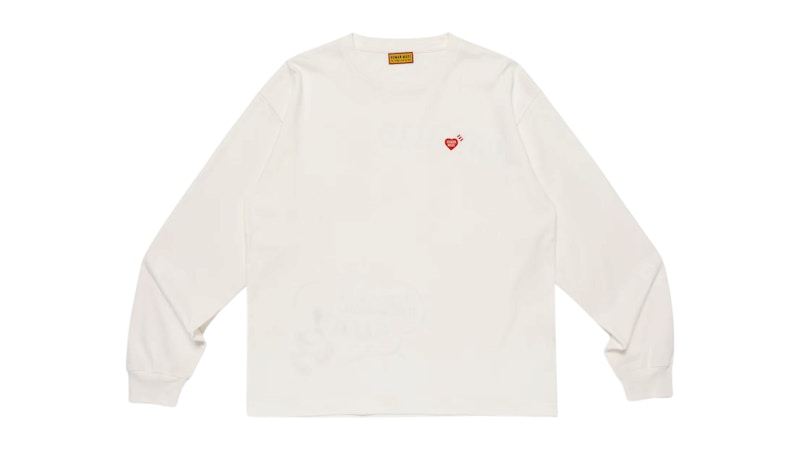 Human Made Graphic Logo L/S T-shirt White Men's - SS26 - US